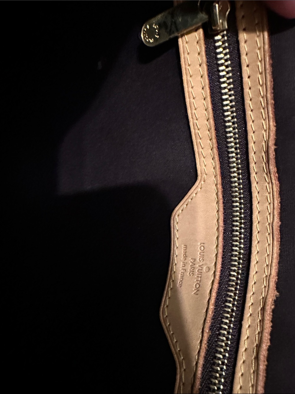 Louis Vuitton Brown Patent Vernis with Natural Vachetta Top-Handle Satchel - Picture 15 of 16